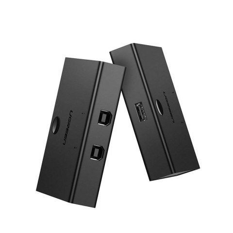 Przełącznik KVM UGREEN 30345 2x1 USB 2.0 (czarny)