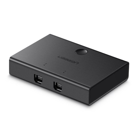 Przełącznik KVM UGREEN 30345 2x1 USB 2.0 (czarny)