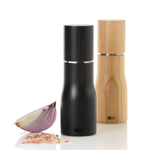 Młynek do pieprzu lub soli Levo S, jesion czarny