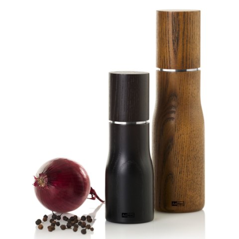 Młynek do pieprzu lub soli Levo S, jesion czarny