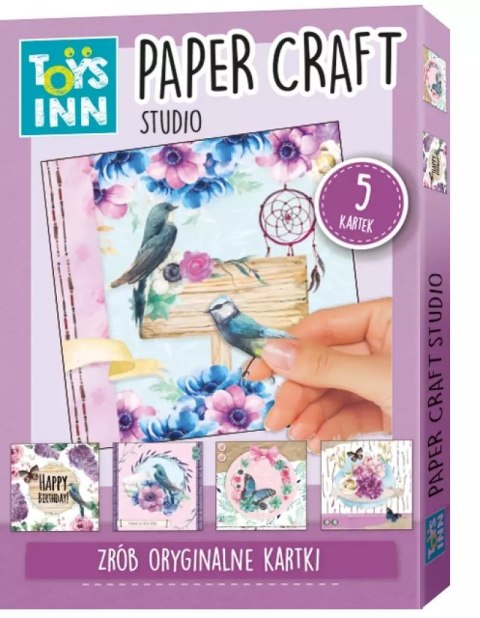 Zestaw Do Wykonywania Kartek Ptaszek | Toys Inn
