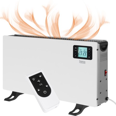 Grzejnik konwektorowy Teesa biały