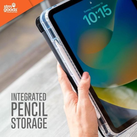 STM OPP - Etui iPad Air 11" M3 (2025) / M2 (2024) (czarny)