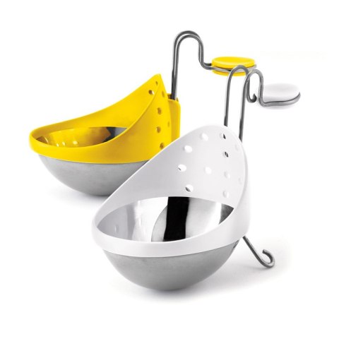 Stalowe foremki do jajek w koszulkach