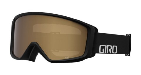 Gogle zimowe GIRO INDEX 2.0 ARC (Super Large OTG) (Cylindryczne) BLACK WORDMARK (szyba AMBER ROSE 19-42% S2) (NEW 2024/2025)
