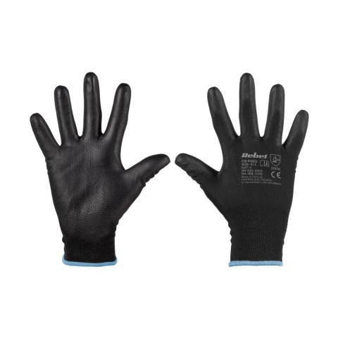 Rękawice robocze poliuretanowe CS-P002 r.9 L (12kpl.)