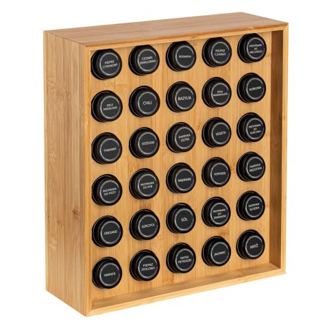 Stojak regał na przyprawy SAFRAN natural