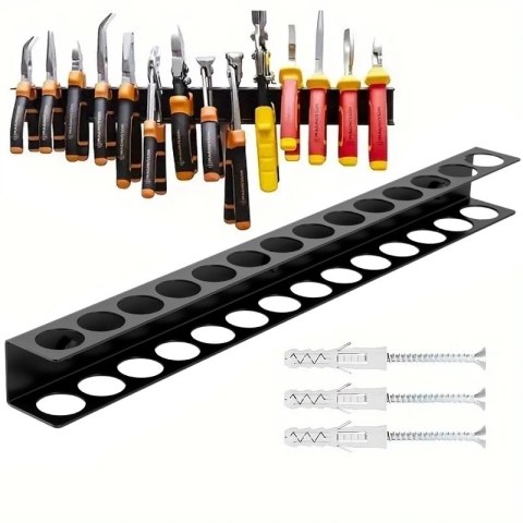 Wieszak uchwyt ścienny na narzędzia NITRO 17 otworów