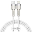 Kabel BASEUS Cafule USB-C-Lightning 1m (biały)