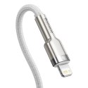 Kabel BASEUS Cafule USB-C-Lightning 1m (biały)