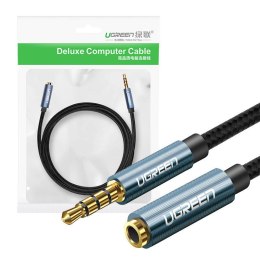 Przedłużacz audio AUX jack 3,5 mm UGREEN AV118, 1m (niebieski)