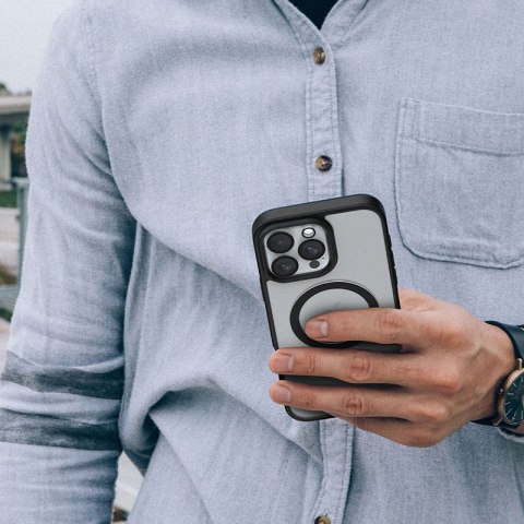 Incipio Velocity MagSafe - Etui iPhone 16 Plus (Clear / Black)