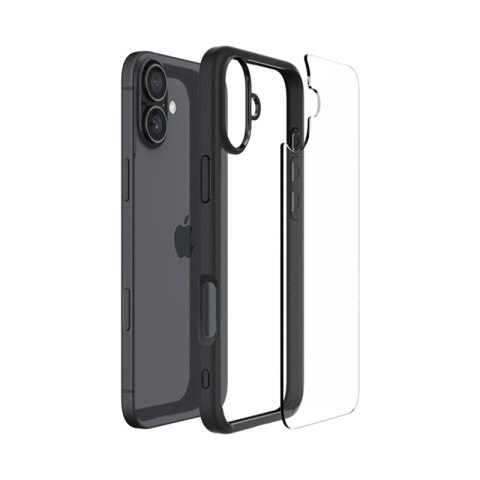 Spigen Ultra Hybrid - Etui do iPhone 16 Plus (Matte Black)