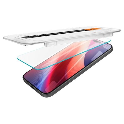 Spigen GLAS.TR EZ FIT 2-Pack - Szkło hartowane do iPhone 16 Pro / 17 / 17 Pro 2 szt