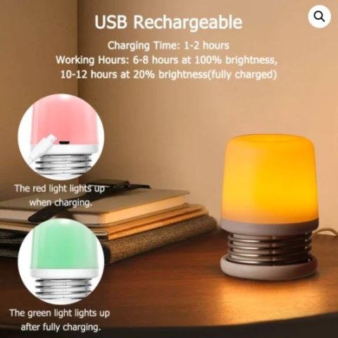 1800K Zero Blue Light Przenośna lampka nocna LED na USB