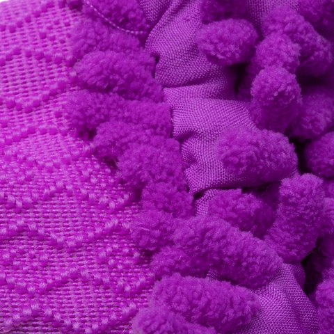 Rękawica z mikrofibry do mycia samochodu - fioletowa