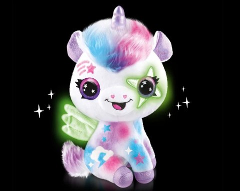 Projekt Plusz - Magiczny Jednorożec świecący w ciemności