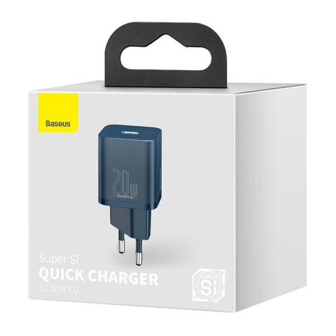 Ładowarka sieciowa BASEUS Super Si Quick Charger 1C 20W (niebieska)