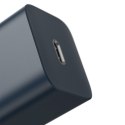 Ładowarka sieciowa BASEUS Super Si 20W + USB-C-Lightning 1m (niebieska)
