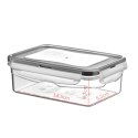 Pojemnik plastikowy 400ml PROSTOKĄT SAVER BOX z pokrywką