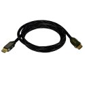 KABEL HDMI 2.0 M/M HQ pozłacany 3m ETHERNET 3D AL-01-3M ART
