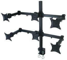 UCHWYT BIURKOWY DO 6 MONITORÓW LED/LCD 13-20