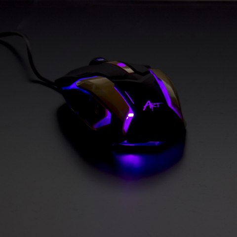 MYSZ ART optyczna dla graczy 2400DPI USB AM-98
