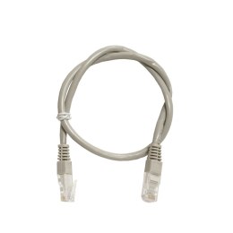 PATCHCORD UTP 5e 0.5m szary ART oem