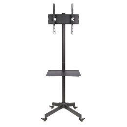 STOLIK/WÓZEK NA KÓŁKACH+UCHWYT DO TV 23-55