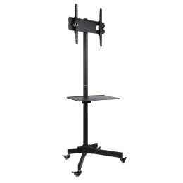 STOLIK/WÓZEK NA KÓŁKACH+UCHWYT DO TV 23-55