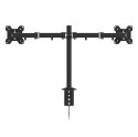 UCHWYT BIURKOWY DO 2-ch 8kg MONITORÓW LED/LCD 13-27" L-02A ART
