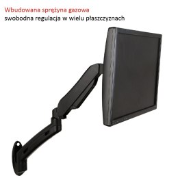 UCHWYT ŚCIENNY GAZOWY DO 1 MONITORA LED/LCD 13-27