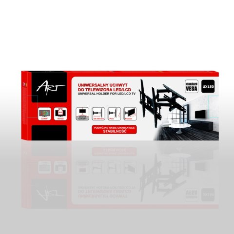 Uchwyt do telewizora 23-70" LED/LCD 45kg UX150 ART pion/poziom