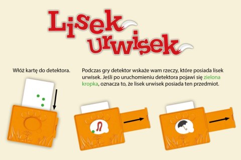 GRA LISEK URWISEK - NASZA KSIĘGARNIA