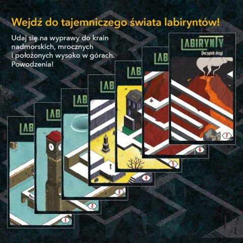 GRA PLANSZOWA - LABIRYNTY: POCZĄTEK DROGI - NASZA KSIĘGARNIA