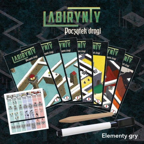 GRA PLANSZOWA - LABIRYNTY: POCZĄTEK DROGI - NASZA KSIĘGARNIA