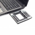 Kieszeń Gembird adapter HDD do laptopa 5.25"-2.5" SLIM 9,5mm MF-95-01