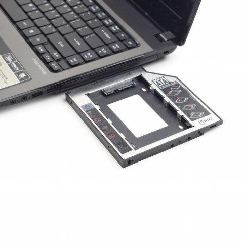 Kieszeń Gembird adapter HDD do laptopa 5.25"-2.5" SLIM 9,5mm MF-95-01