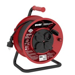 Przedł.ZWIJANY ACAR PZ-4Z/ST H05RR-F 3GX1.5 30M Z STYK. OCHR. CZARNY gumowa izolacja M01952 IP44