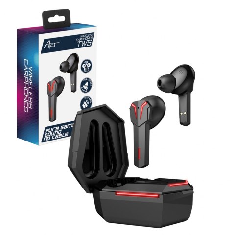 SŁUCHAWKI BT Z MIKROFONEM TWS (USB-C) ART GAMING