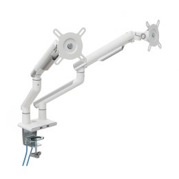 UCHWYT BIURKOWY GAZOWY DO 2 MONITORÓW LED/LCD 17-32