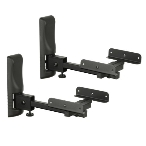 UCHWYT DO GŁOŚNIKÓW zaciskowy czarny 15kg 2szt G-09 ART EOL