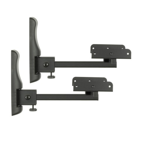 UCHWYT DO GŁOŚNIKÓW zaciskowy czarny 15kg 2szt G-09 ART EOL