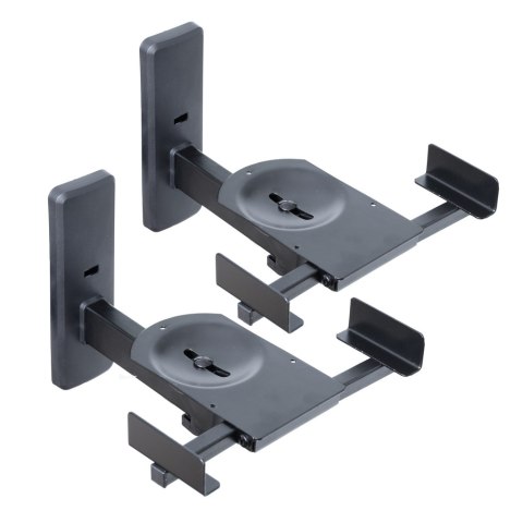 UCHWYT DO GŁOŚNIKÓW zaciskowy czarny 20kg 2szt G-10 ART