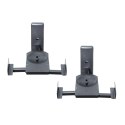UCHWYT DO GŁOŚNIKÓW zaciskowy czarny 20kg 2szt G-10 ART