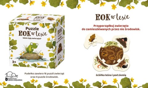 GRA ROK W LESIE. GDZIE ŻYJĄ ZWIERZĘTA? - NASZA KSIĘGARNIA