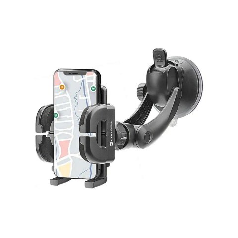 UCHWYT SAMOCHODOWY NA TELEFON REGULAR III 2w1 PAŁĄK NA SZYBĘ 17CM+DO KRATKI WENTYLACYJNEJ