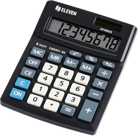 ELEVEN Kalkulator biurowy CMB801BK czarny