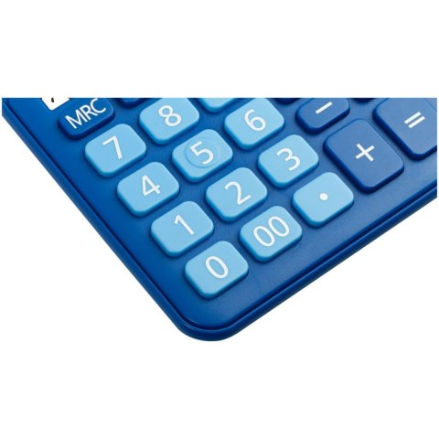 ELEVEN Kalkulator biurowy w kolorze niebieskim, jasno-niebieskie przyciski numeryczne, CDC110BL
