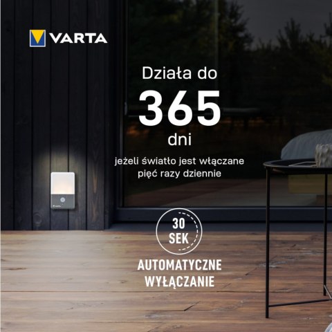 LAMPA MOTION SENSOR OUTDOOR LIGHT twin pack (2szt) VARTA